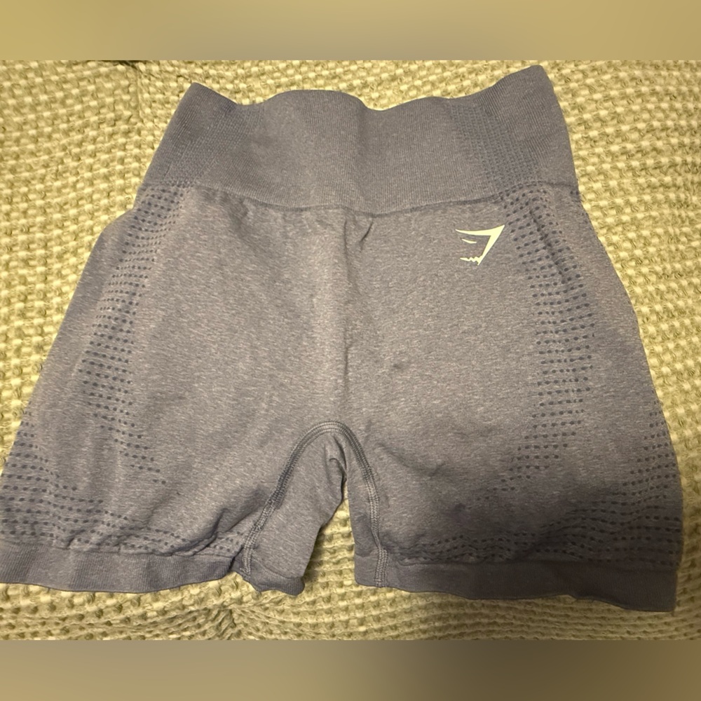 Gymshark Blue Spandex vital Shorts